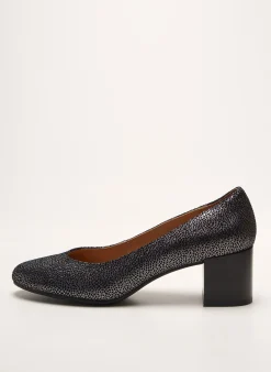 Escarpins Emilie Karston Argent Talon De 4 À 6cm