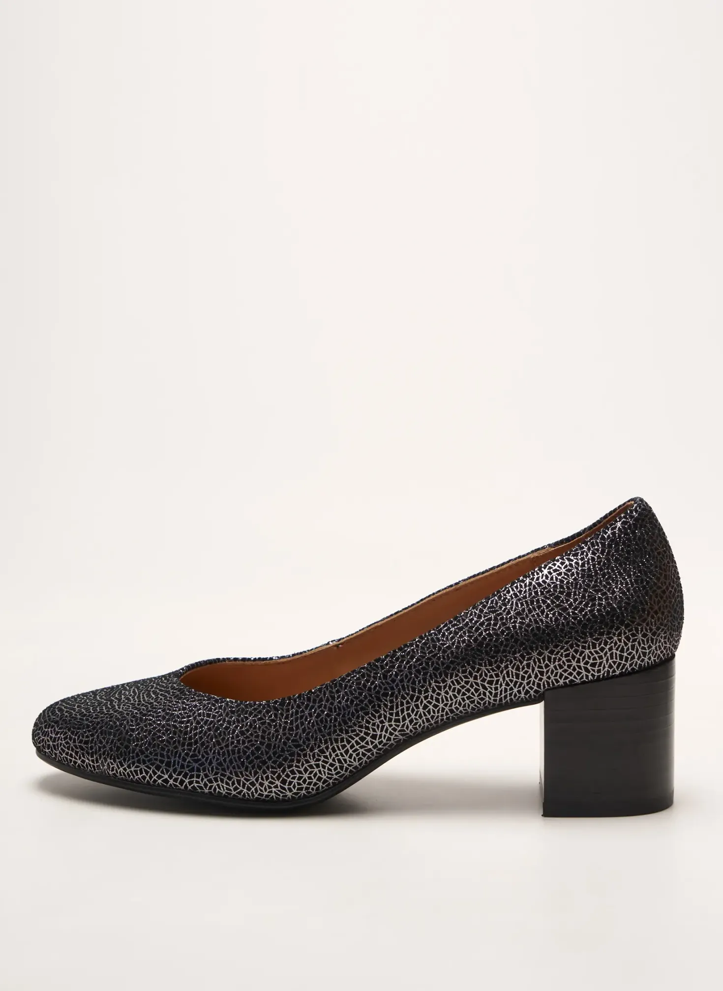 Escarpins Emilie Karston Argent Talon De 4 À 6cm