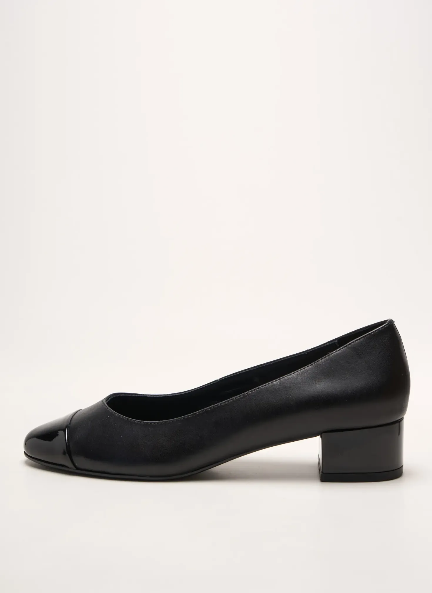 Escarpins Emilie Karston Noir Talon De 4 À 6cm