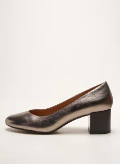 Escarpins Emilie Karston Or Talon De 4 À 6cm