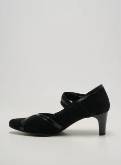 Escarpins Geo-reino Noir Talon De 4 À 6cm