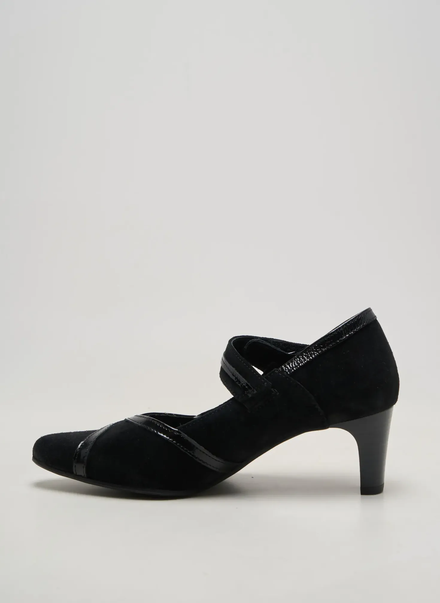 Escarpins Geo-reino Noir Talon De 4 À 6cm