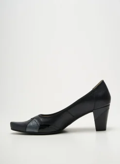 Escarpins Geo-reino Noir Talon De 4 À 6cm