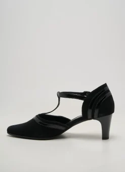 Escarpins Geo-reino Noir Talon De 4 À 6cm