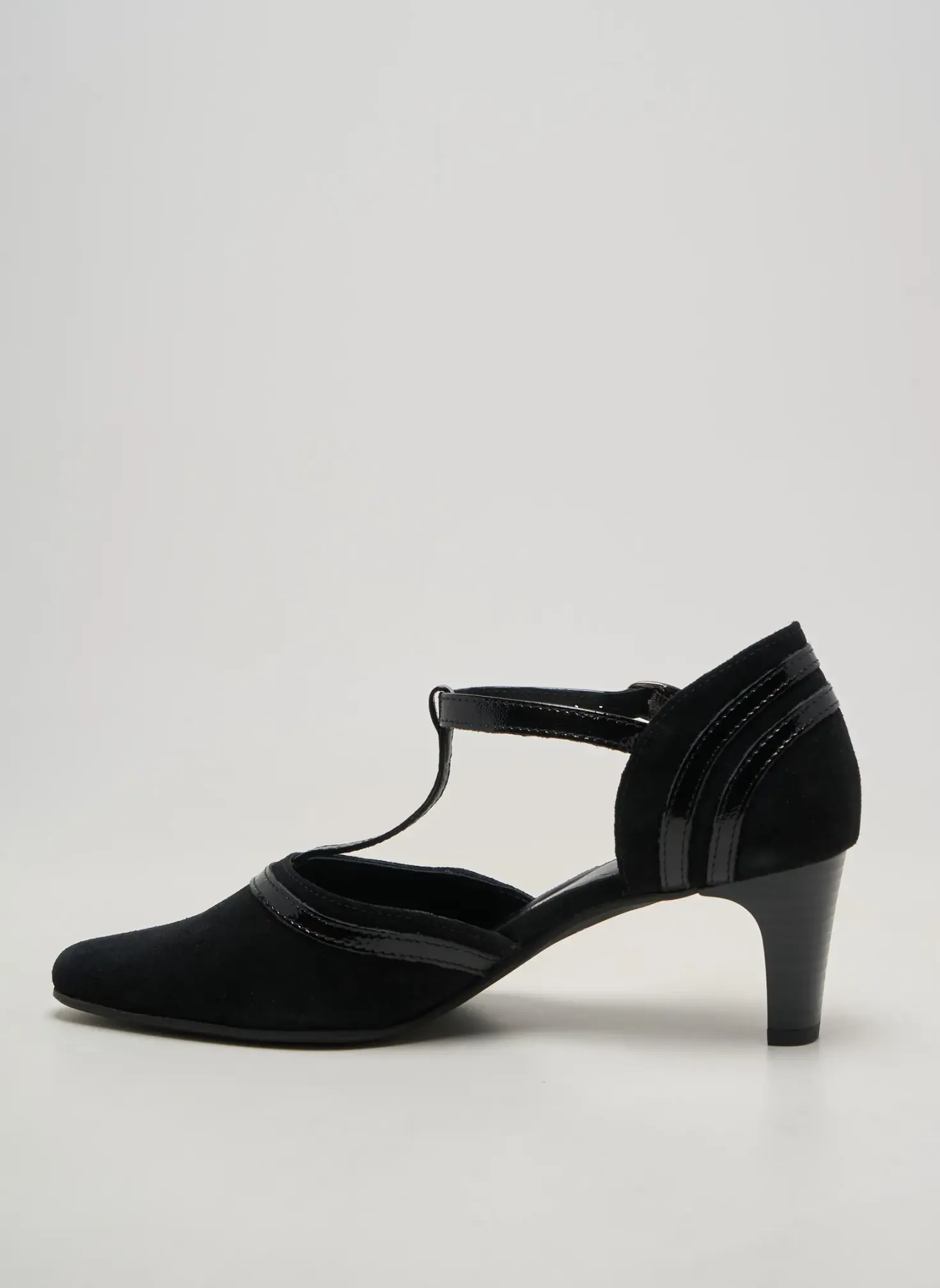 Escarpins Geo-reino Noir Talon De 4 À 6cm