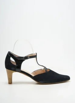 Escarpins Geo-reino Noir Talon De 4 À 6cm