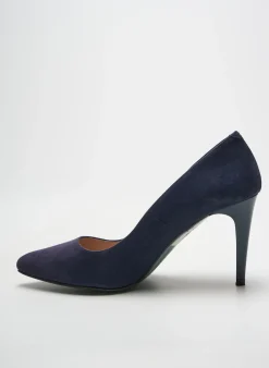 Escarpins Giulia Bleu Talon De 7 À 9cm