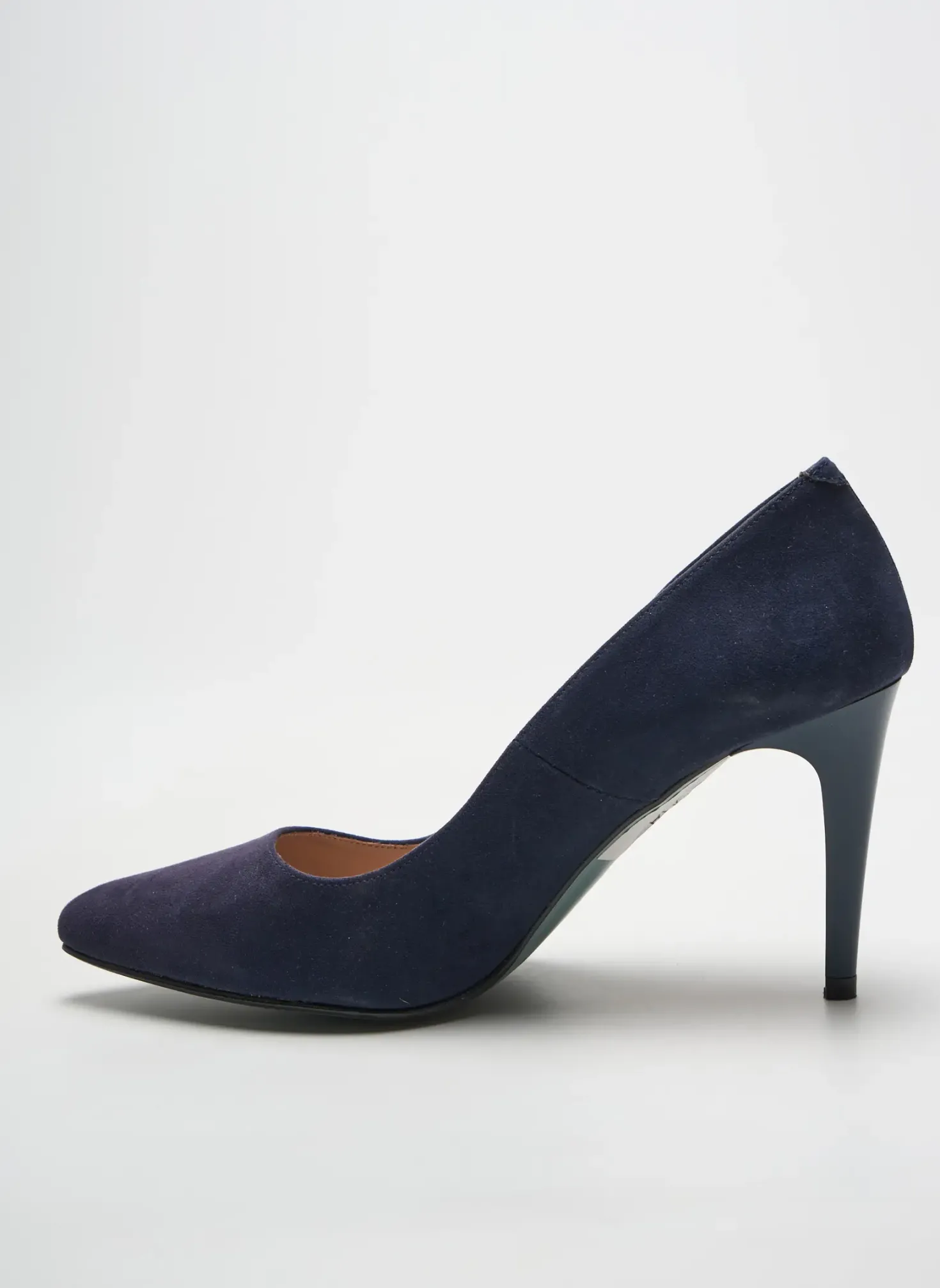 Escarpins Giulia Bleu Talon De 7 À 9cm