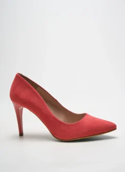 Escarpins Giulia Orange Talon De 7 À 9cm