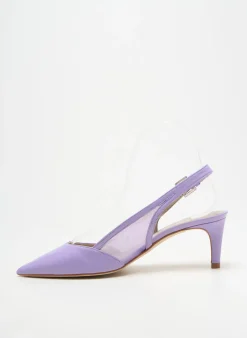 Escarpins Heine Violet Talon De 4 À 6cm