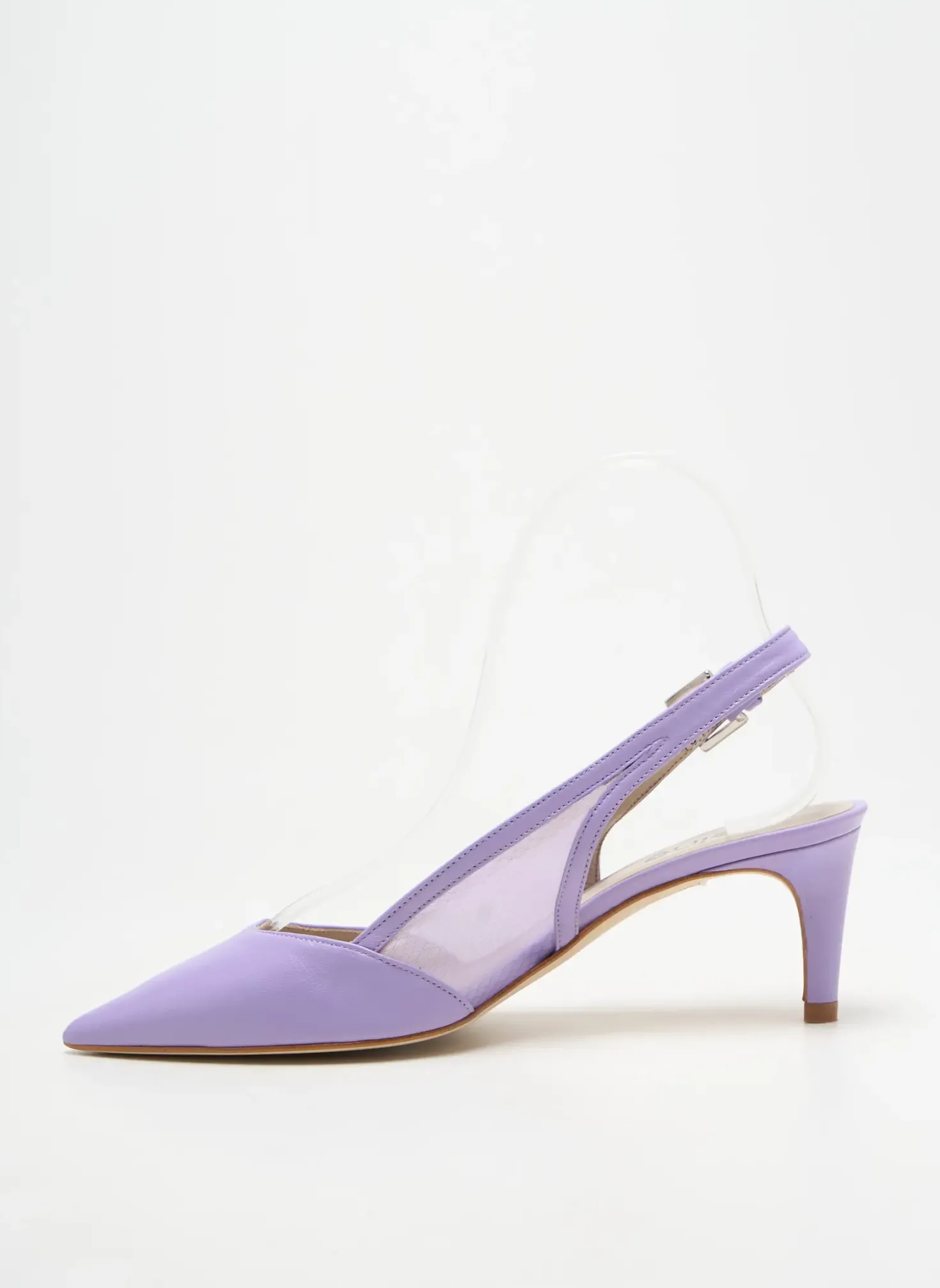 Escarpins Heine Violet Talon De 4 À 6cm