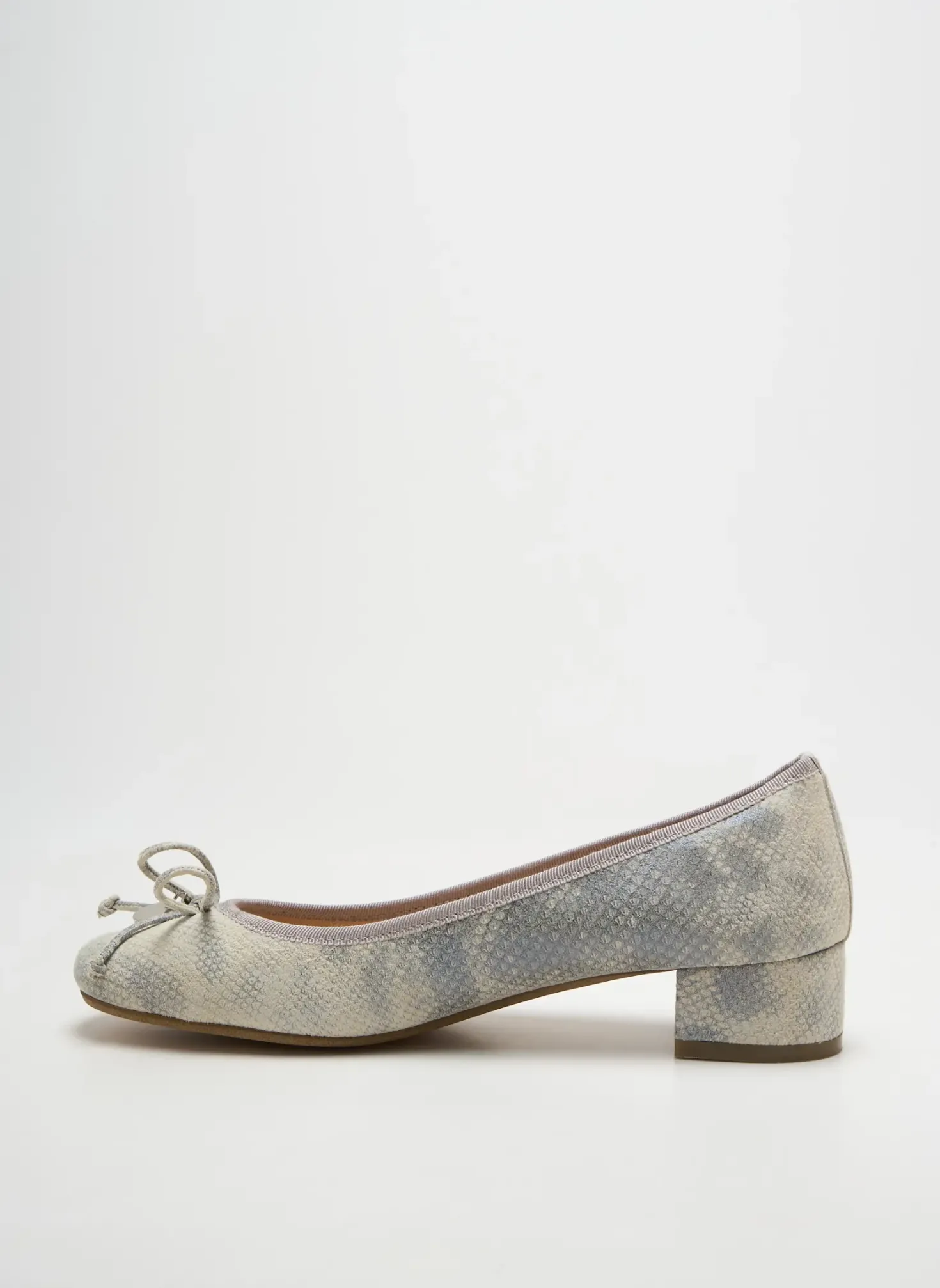 Escarpins Jb Martin Gris Talon De 4 À 6cm