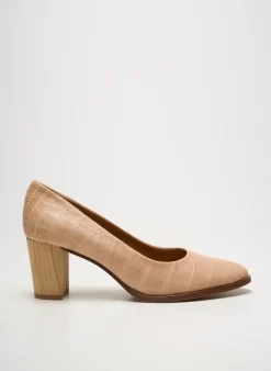 Escarpins Jhay Beige Talon De 7 À 9cm