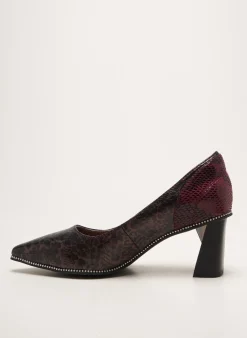 Escarpins Laura Vita Violet Talon De 7 À 9cm