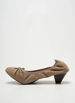 Escarpins Lpb Les Petites Bombes Beige Talon De 4 À 6cm