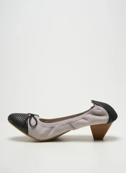 Escarpins Lpb Les Petites Bombes Gris Talon De 4 À 6cm