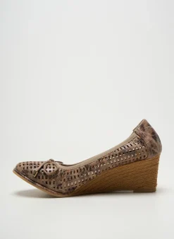 Escarpins Lpb Les Petites Bombes Marron Talon De 4 À 6cm
