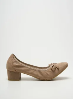 Escarpins Lpb Les Petites Bombes Beige Talon De 4 À 6cm