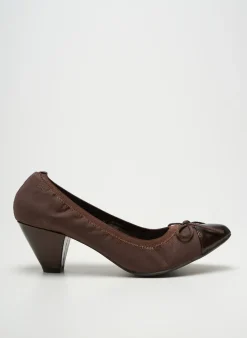 Escarpins Lpb Les Petites Bombes Marron Talon De 4 À 6cm