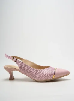 Escarpins Mlv Rose Talon De 4 À 6cm