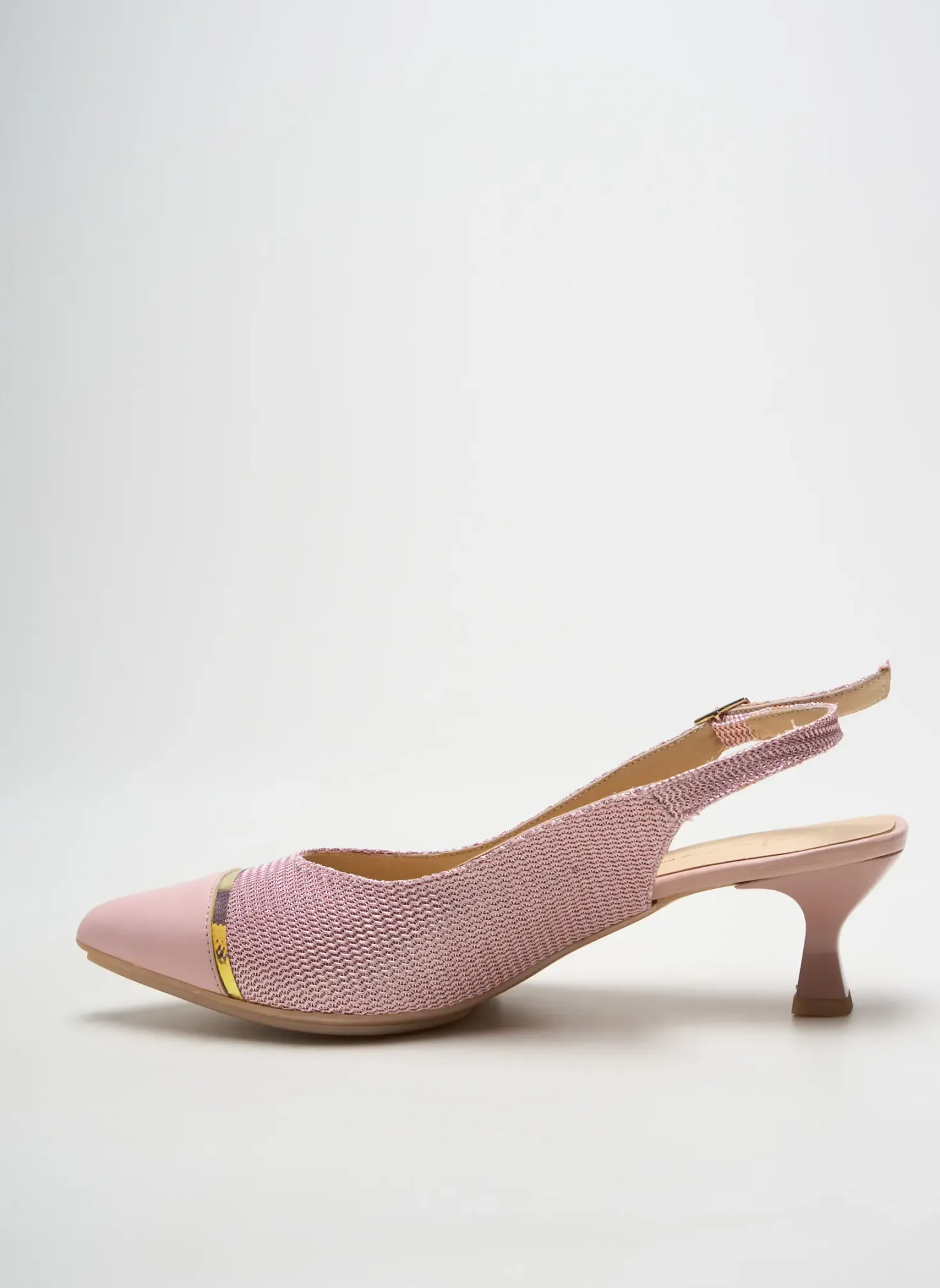 Escarpins Mlv Rose Talon De 4 À 6cm