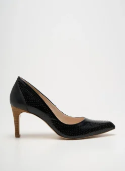 Escarpins Rosemetal Noir Talon De 7 À 9cm