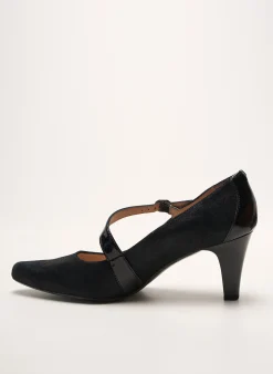 Escarpins Sweet Noir Talon De 7 À 9cm