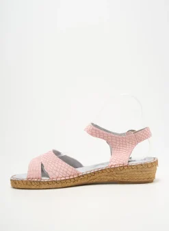 Espadrilles Bruma Rose Talon Plat Jusqu'à 3cm