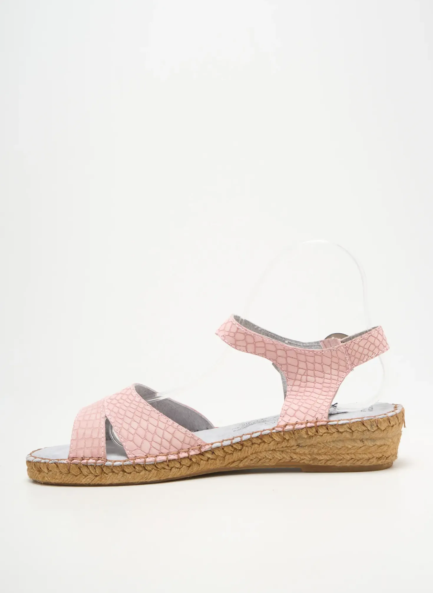 Espadrilles Bruma Rose Talon Plat Jusqu'à 3cm