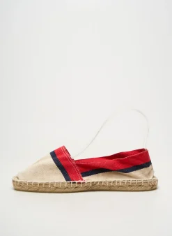 Espadrilles Cala 1789 Beige Talon Plat Jusqu'à 3cm