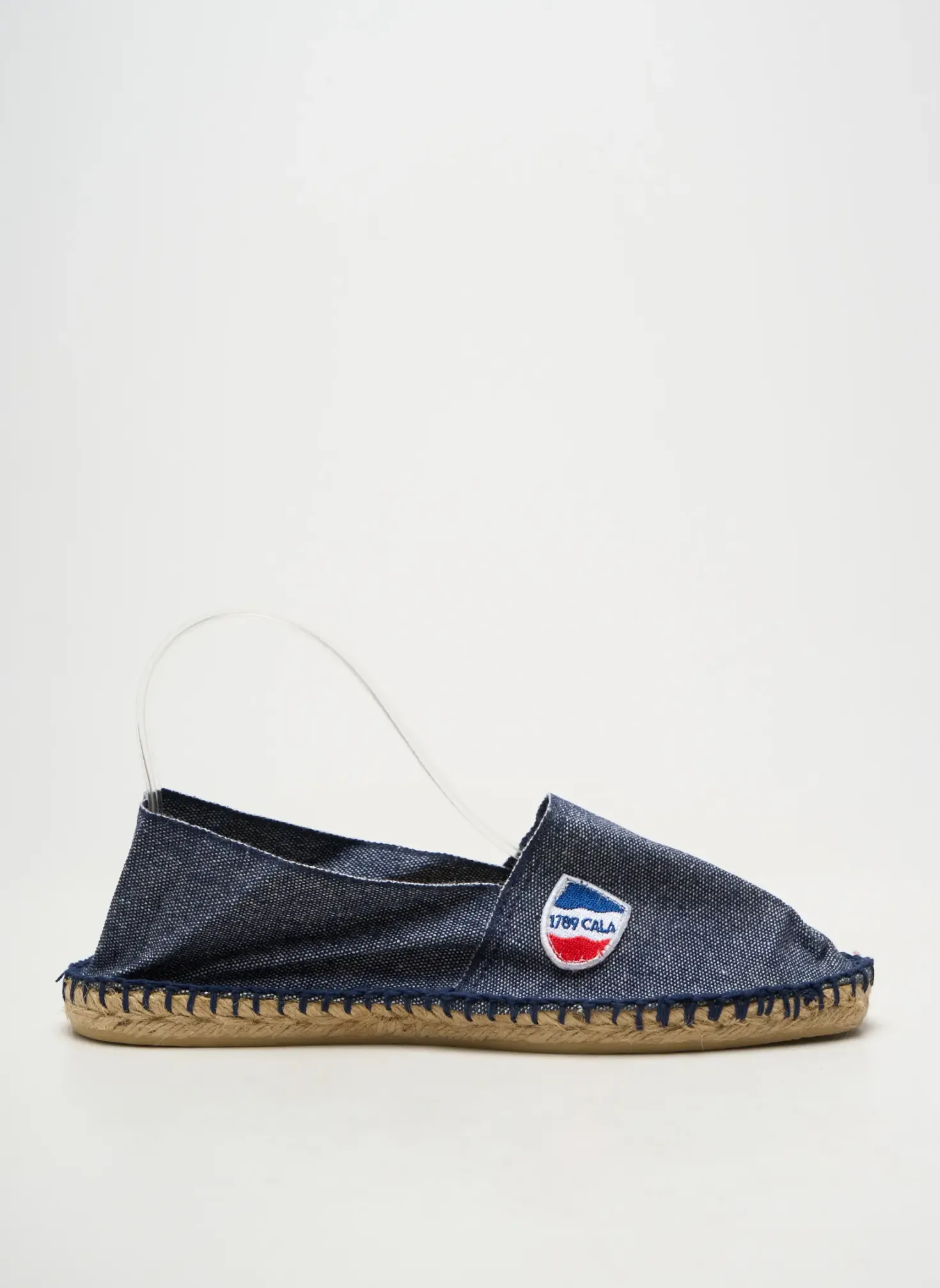 Espadrilles Cala 1789 Bleu Talon Plat Jusqu'à 3cm
