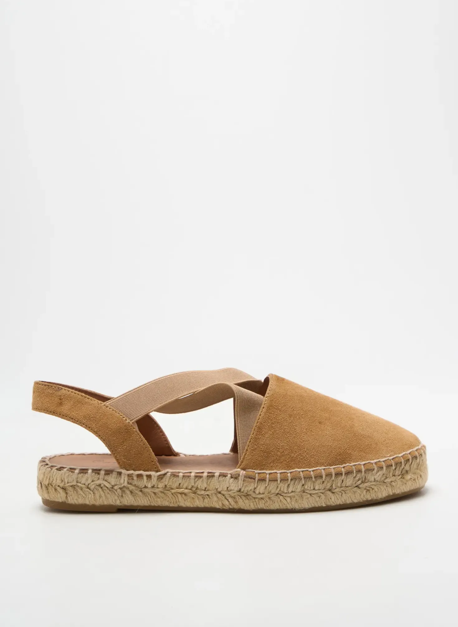 Espadrilles Carmen Saiz Marron Talon Plat Jusqu'à 3cm
