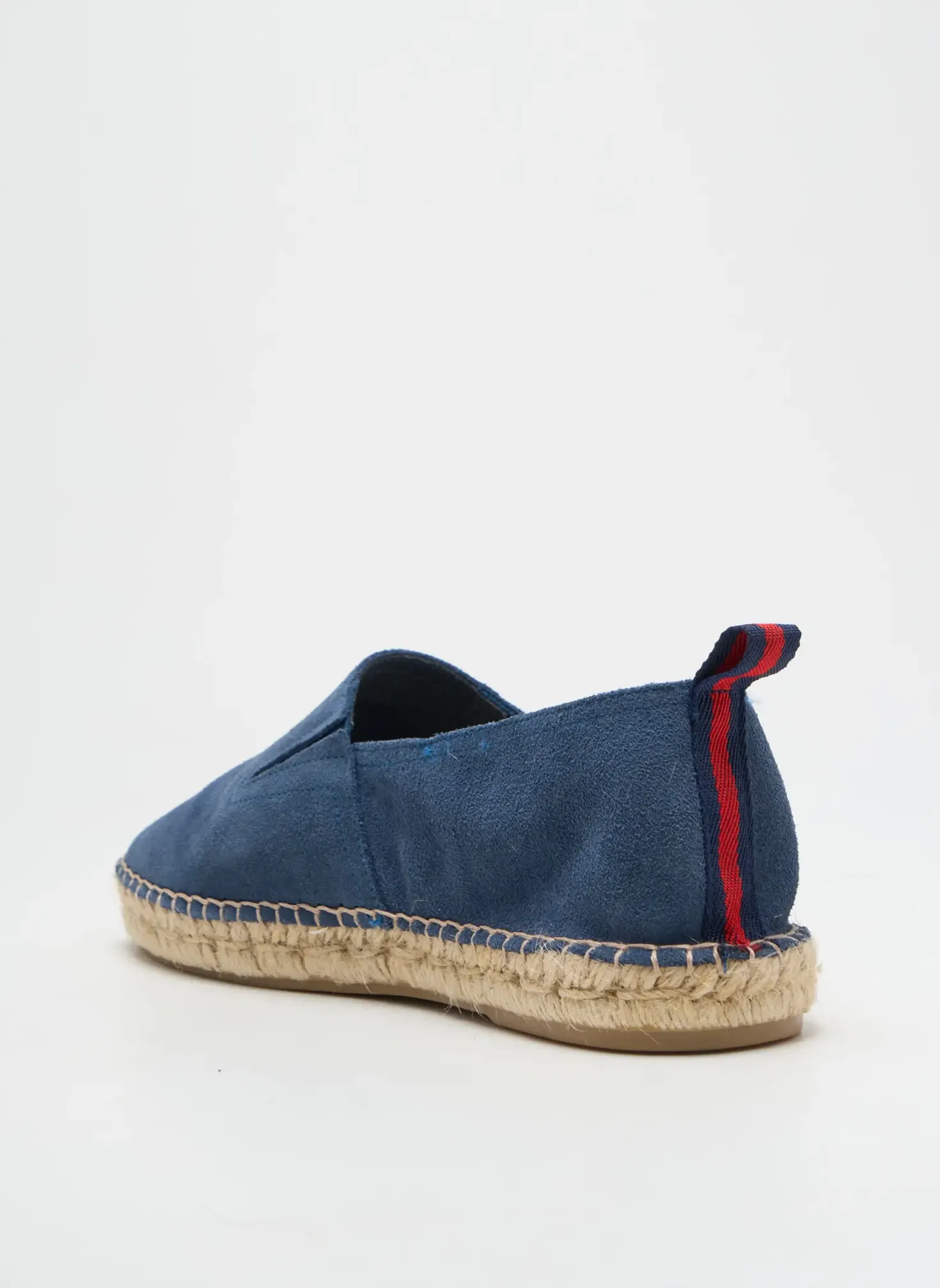 Espadrilles Cocktail Bleu Bout Rond