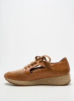 Espadrilles Emilie Karston Marron Talon De 4 À 6cm