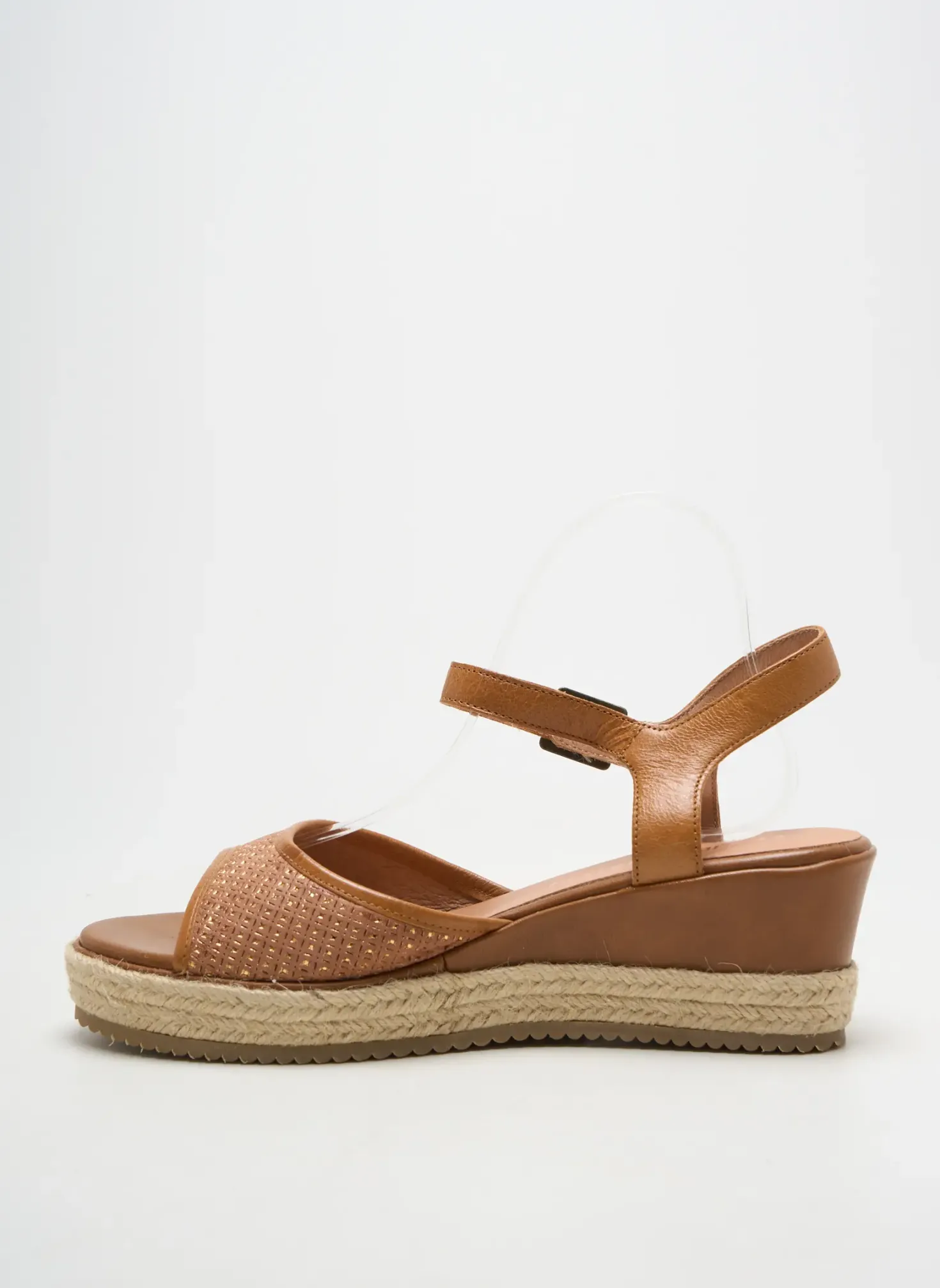 Espadrilles Emilie Karston Marron Talon De 4 À 6cm