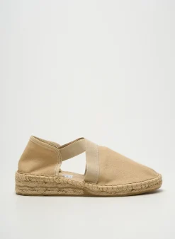 Espadrilles Emma Beige Talon Plat Jusqu'à 3cm