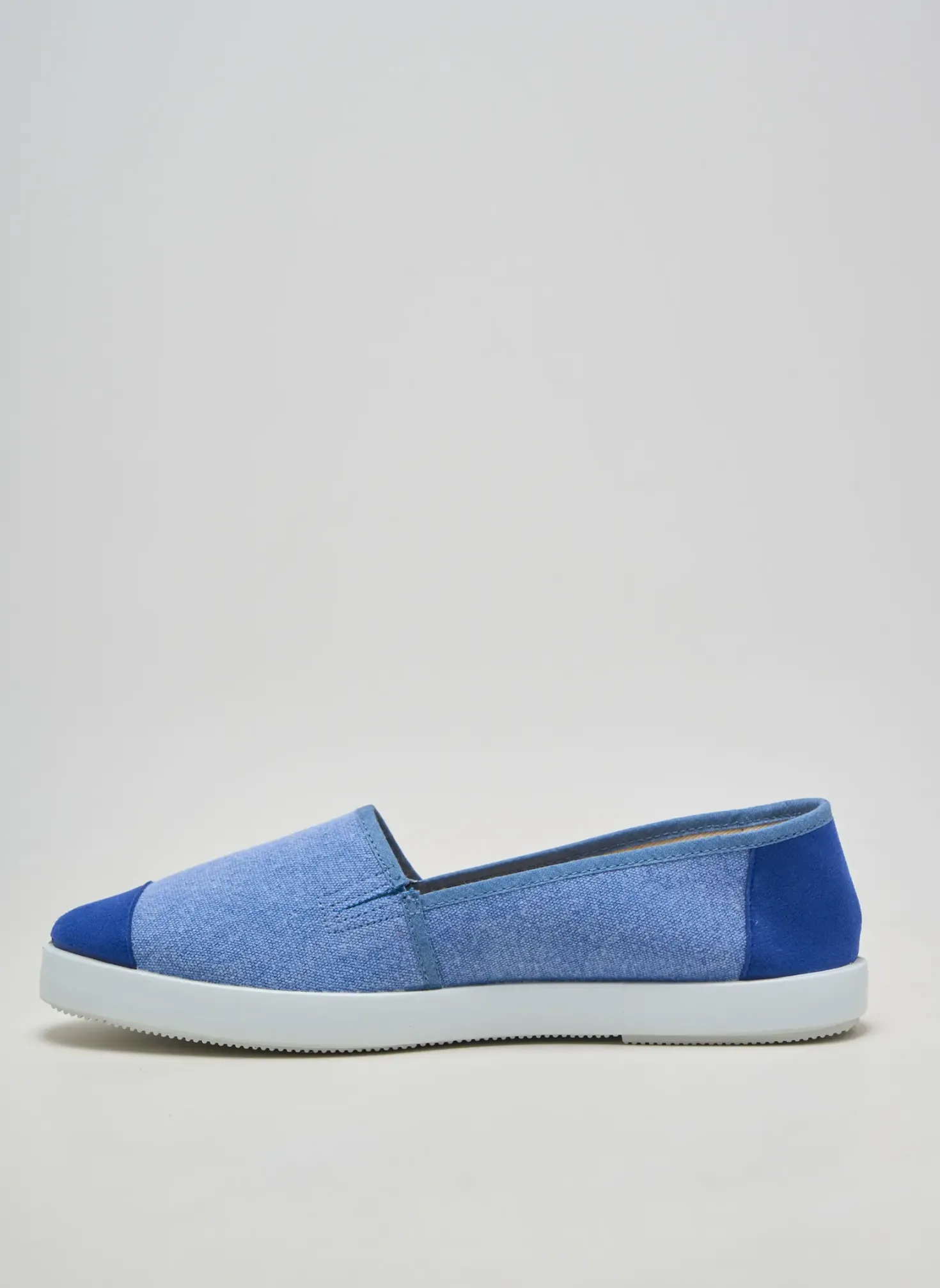 Espadrilles Heine Bleu Talon Plat Jusqu'à 3cm