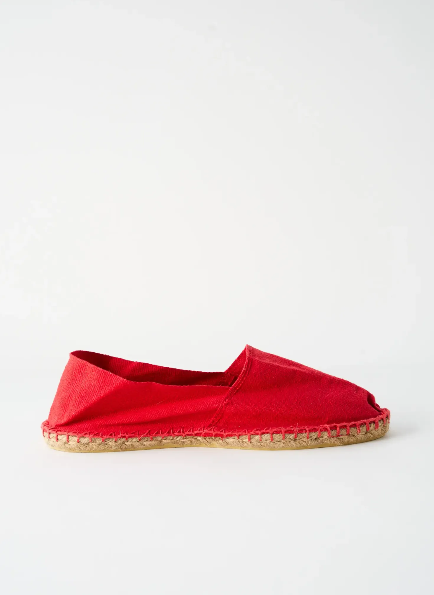 Espadrilles La Gentle Factory Rouge Bout Rond