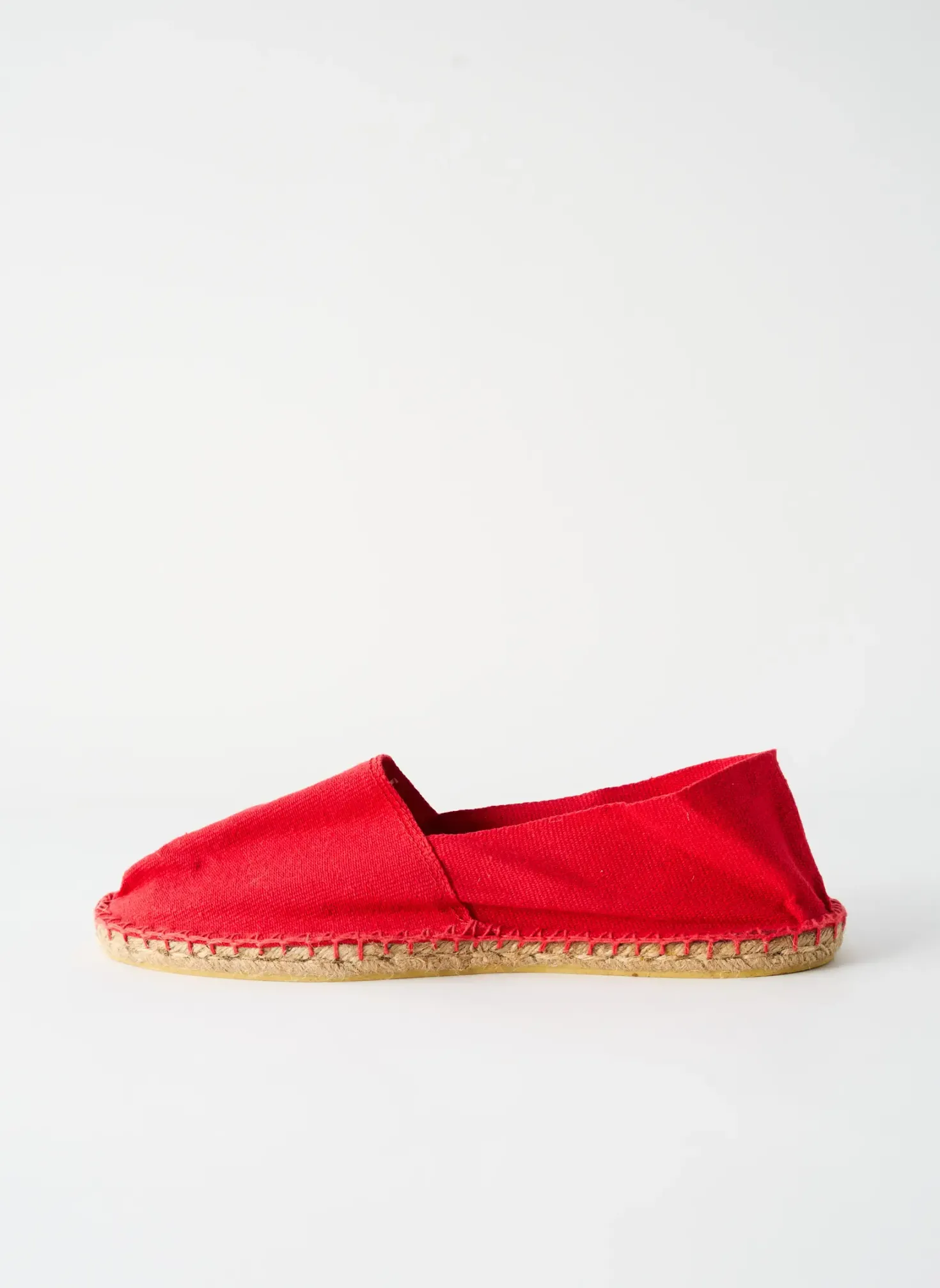 Espadrilles La Gentle Factory Rouge Bout Rond