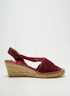 Espadrilles La Maison De L'espadrille Rouge Talon De 7 À 9cm