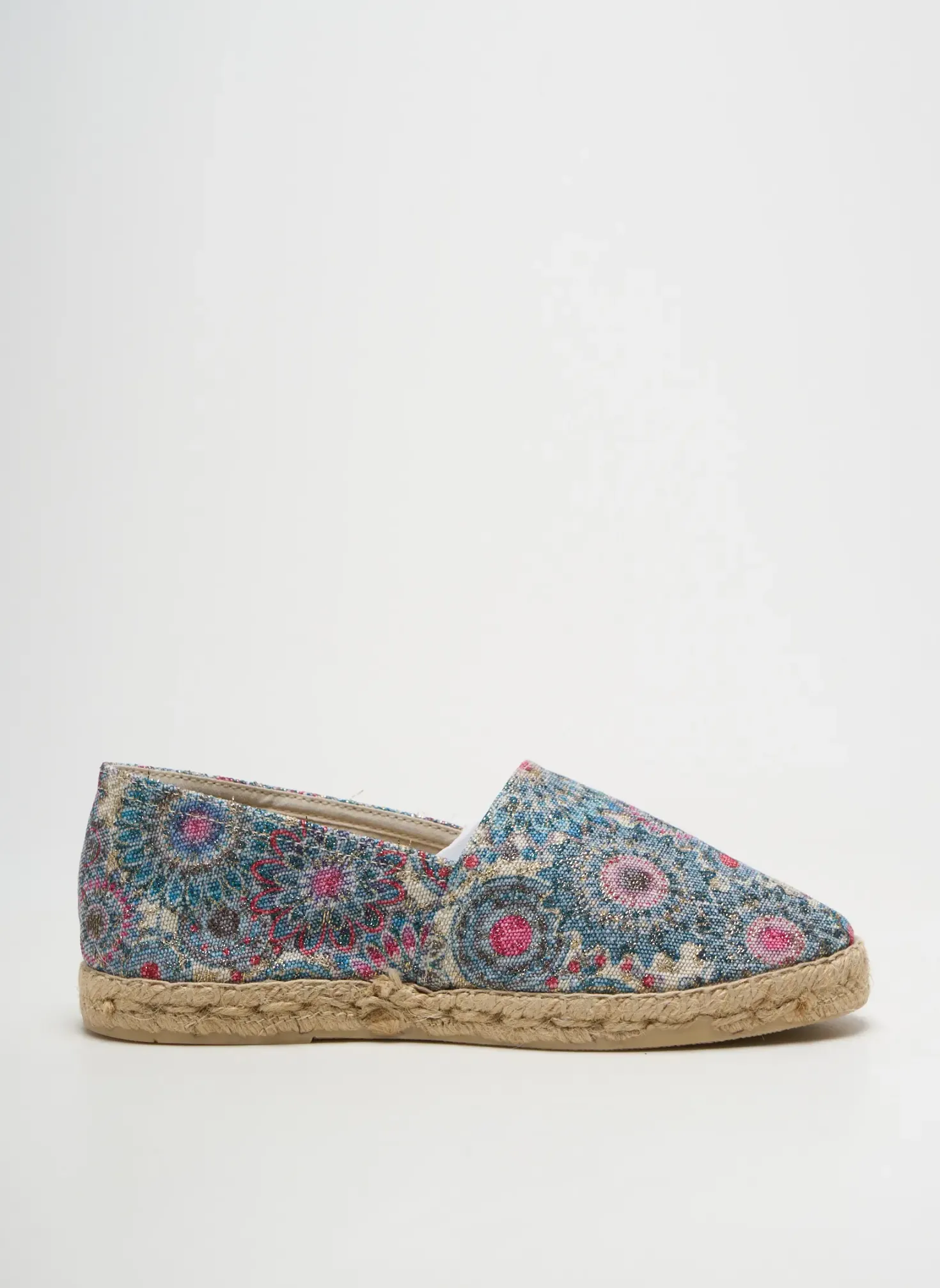 Espadrilles La Maison De L'espadrille Bleu Talon Plat Jusqu'à 3cm