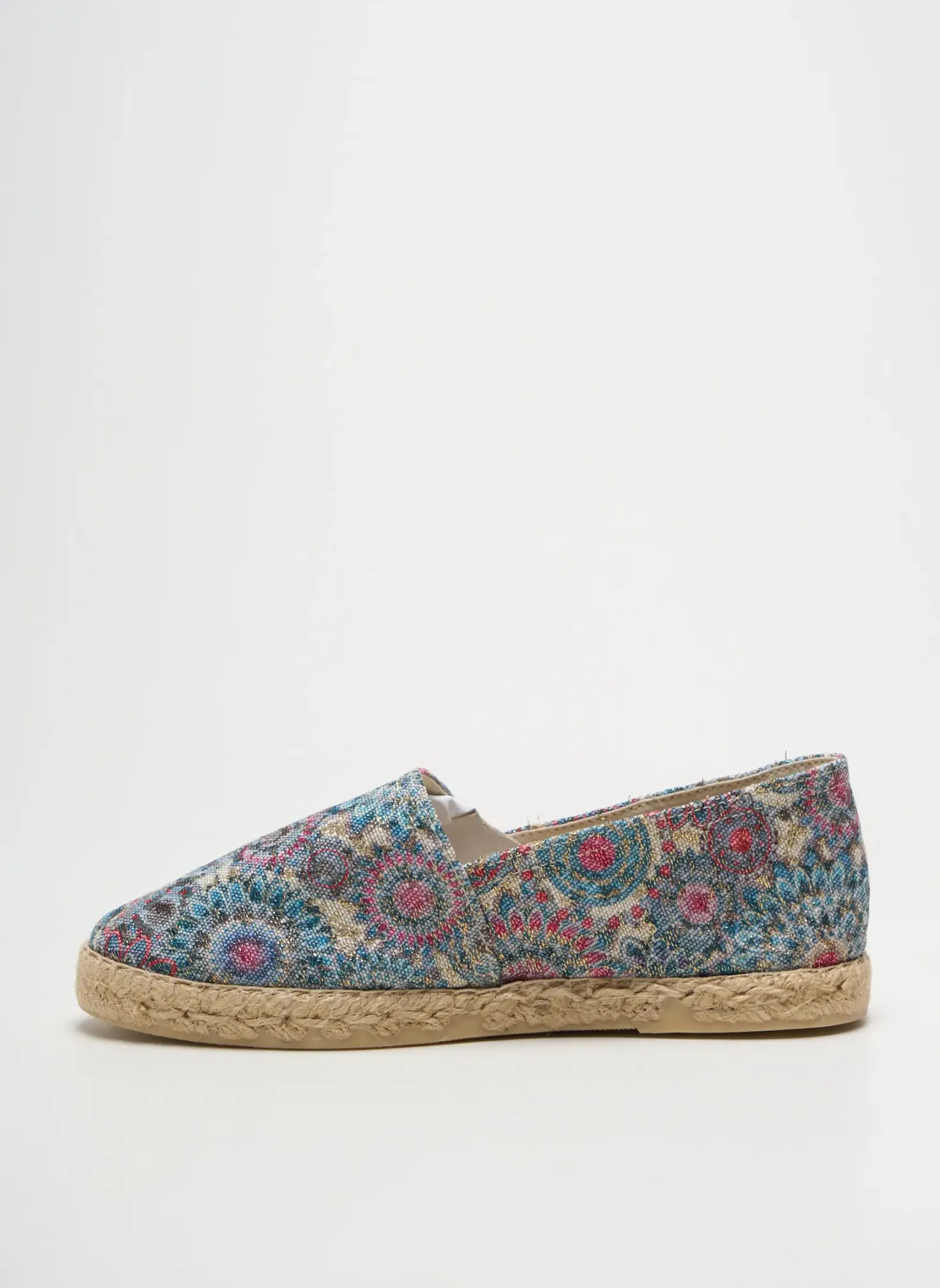 Espadrilles La Maison De L'espadrille Bleu Talon Plat Jusqu'à 3cm
