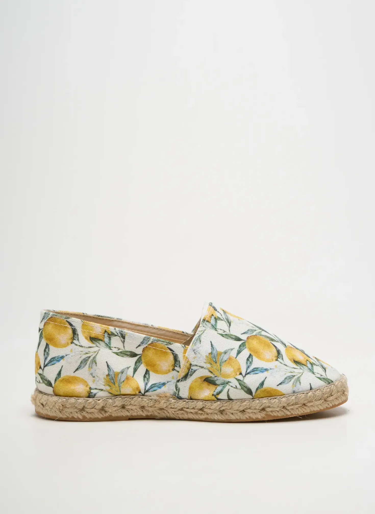 Espadrilles La Maison De L'espadrille Jaune Talon Plat Jusqu'à 3cm
