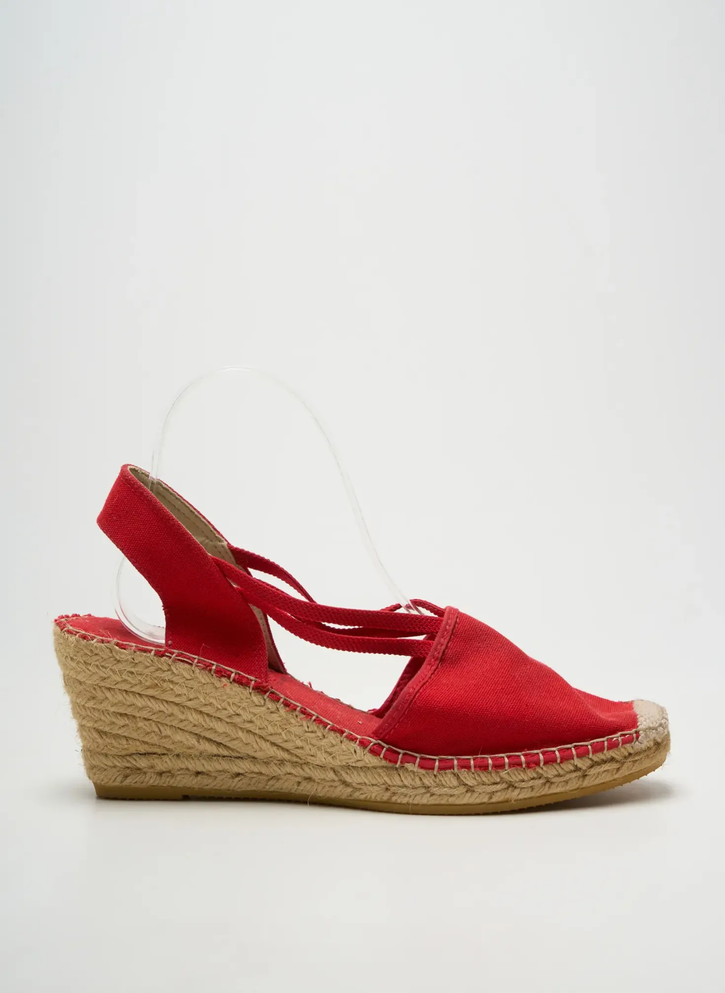 Espadrilles La Maison De L'espadrille Rouge Talon De 7 À 9cm