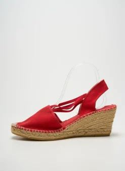 Espadrilles La Maison De L'espadrille Rouge Talon De 7 À 9cm