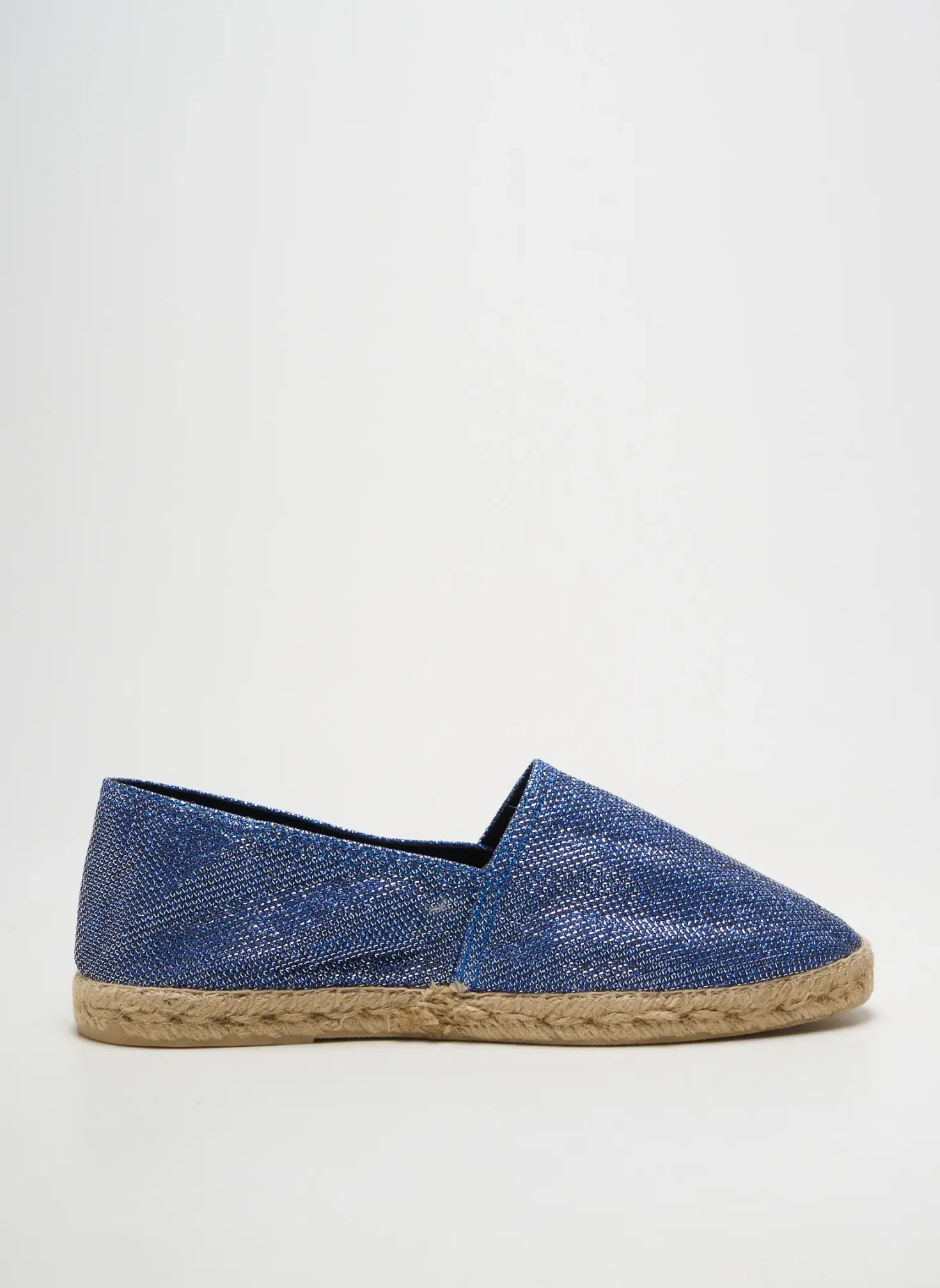 Espadrilles La Maison De L'espadrille Bleu Talon Plat Jusqu'à 3cm