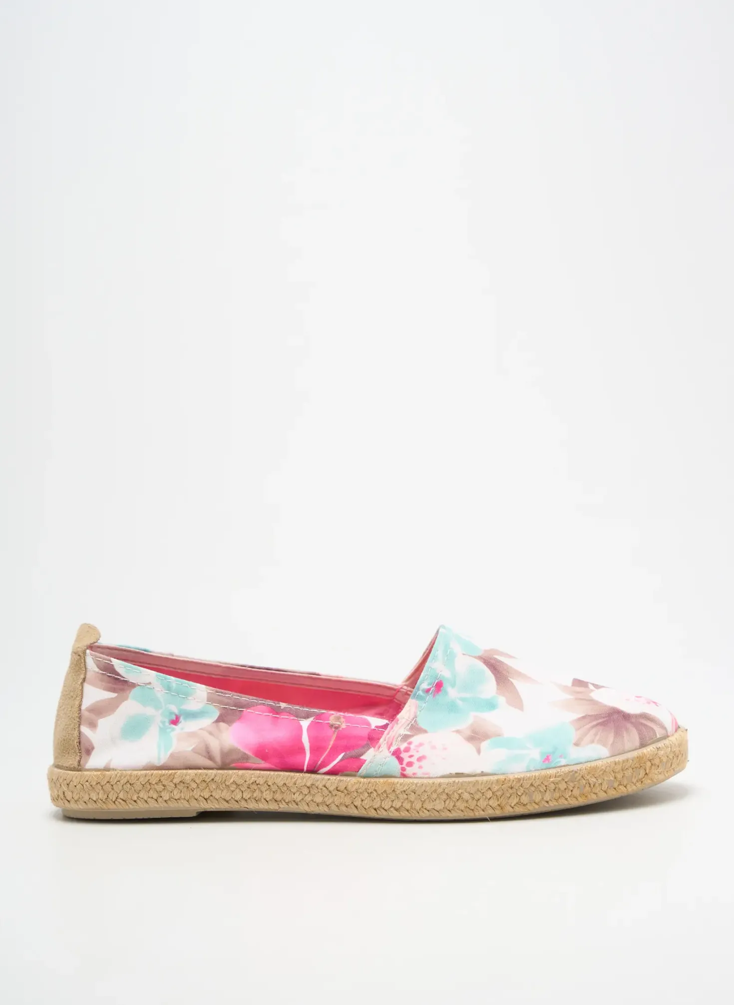Espadrilles La Vague Rose Talon Plat Jusqu'à 3cm