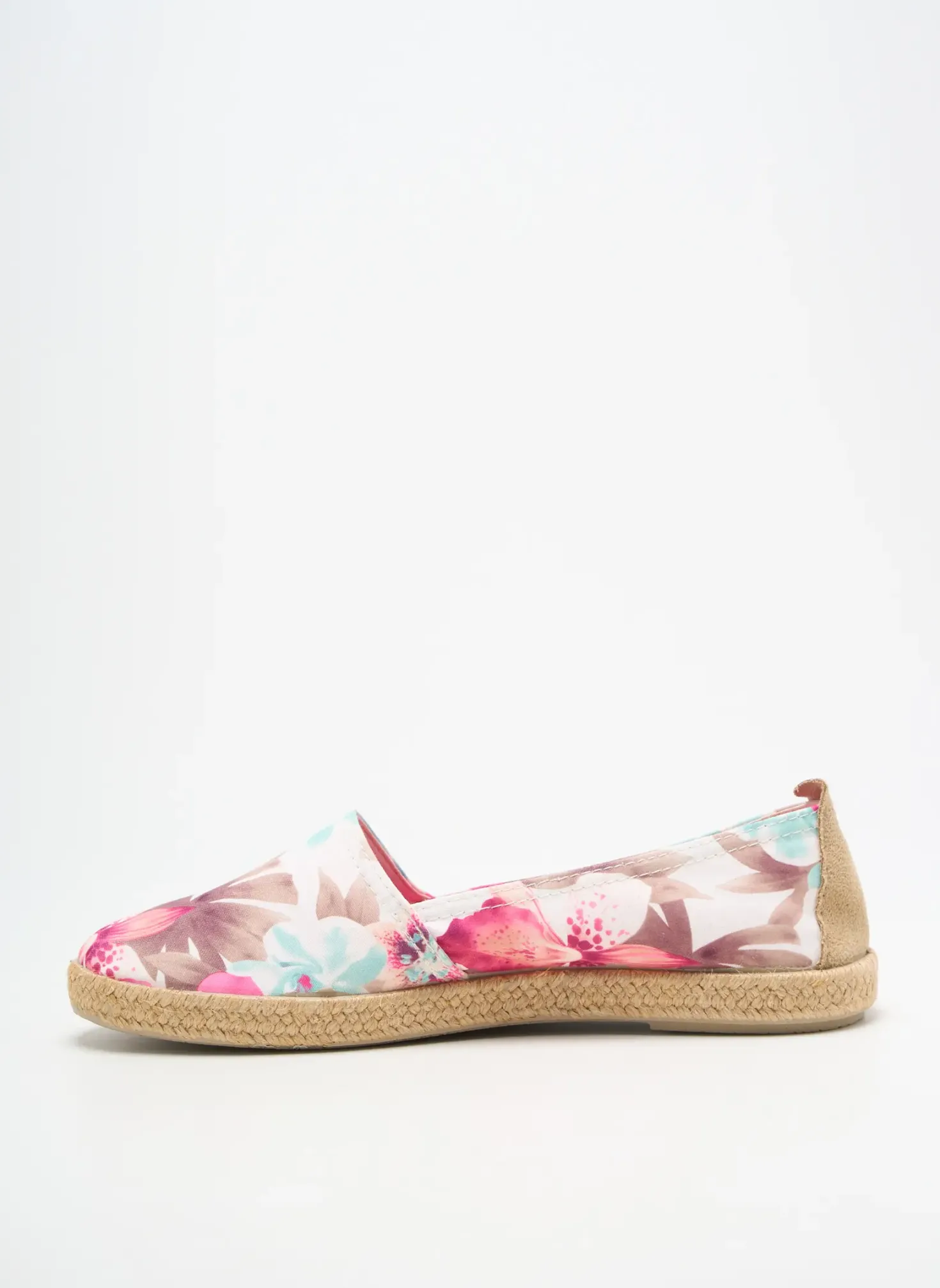 Espadrilles La Vague Rose Talon Plat Jusqu'à 3cm
