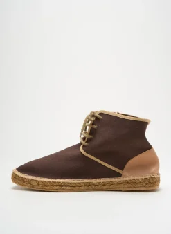 Espadrilles Lormy Marron Bout Rond