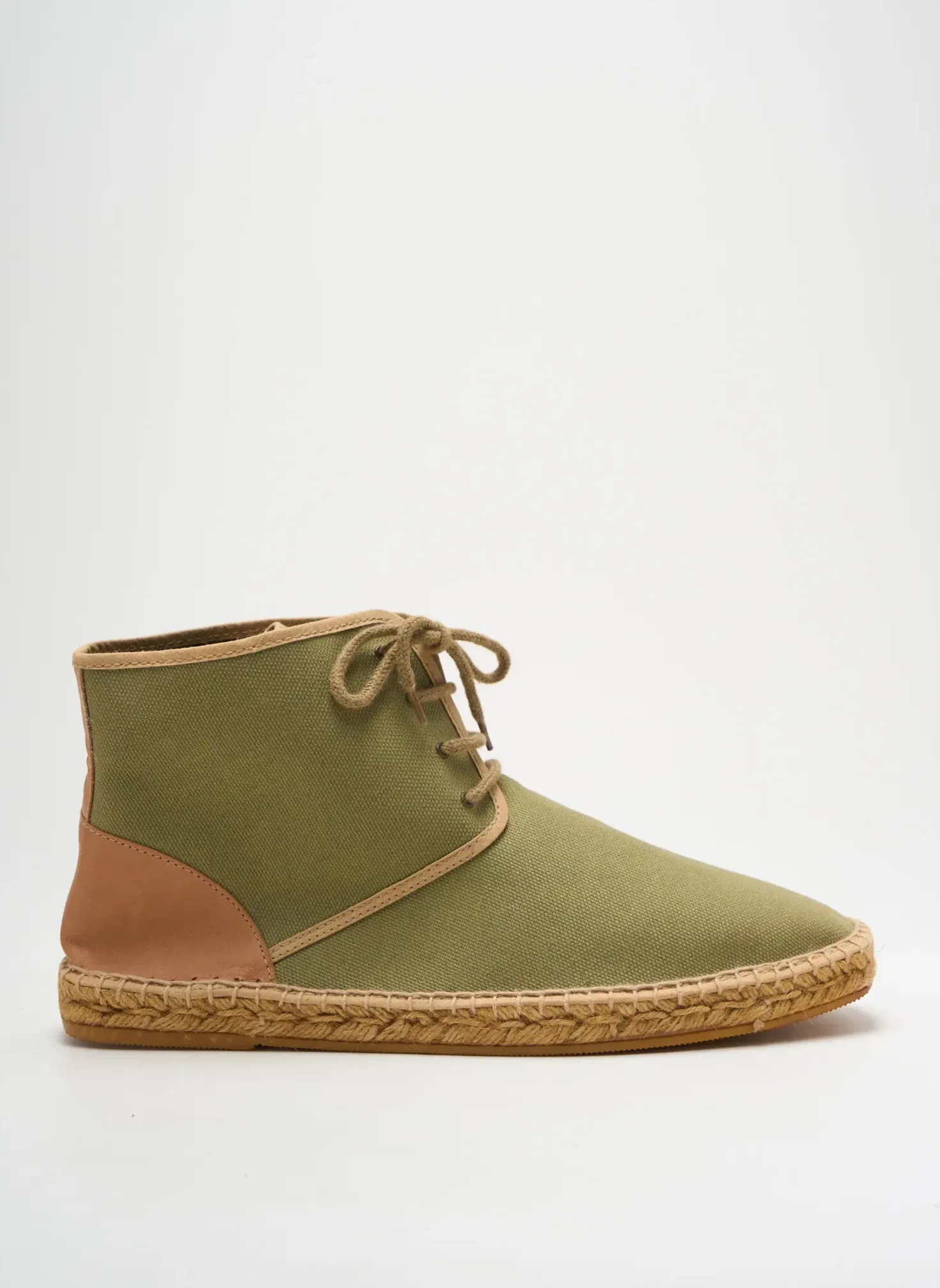 Espadrilles Lormy Vert Bout Rond